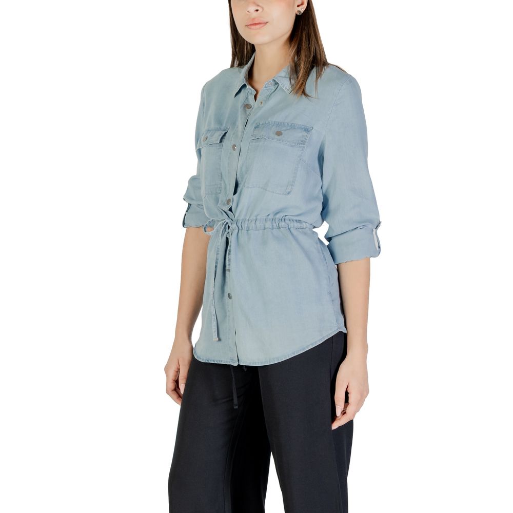 Light Blue Tencel Shirt