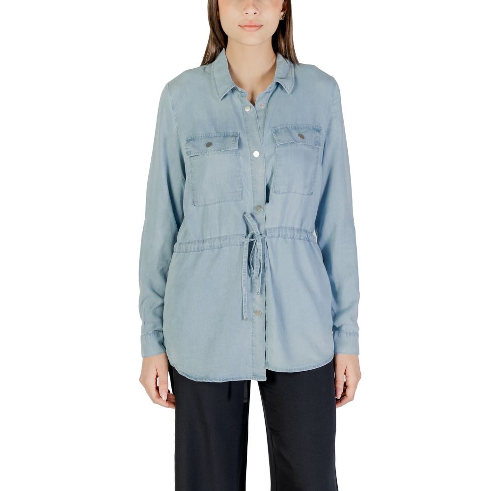 Light Blue Tencel Shirt