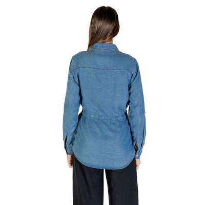 Blue Tencel Shirt