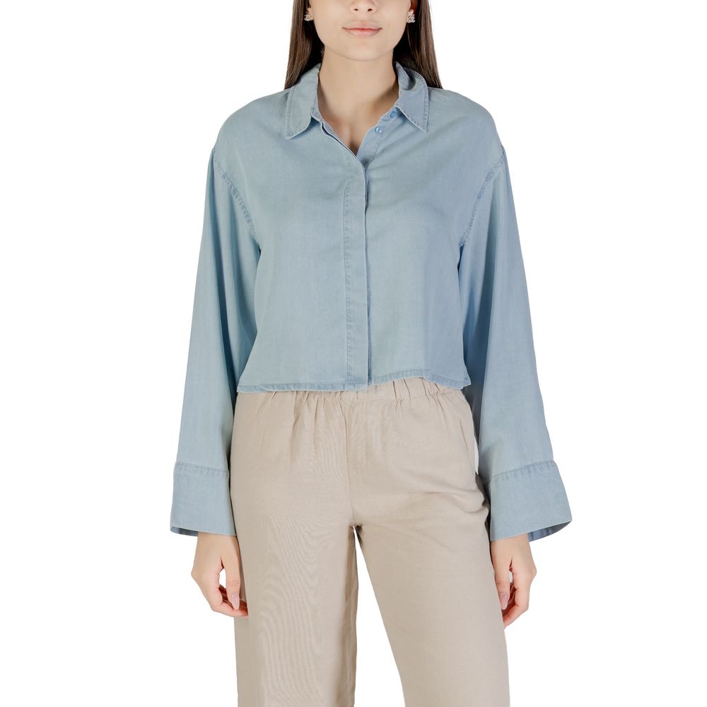 Light Blue Lyocell Shirt
