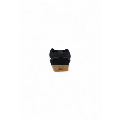 Black Suede Leather Sneaker