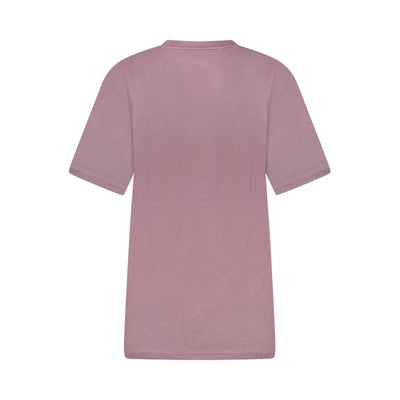 Purple Cotton Women T-Shirt