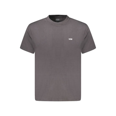 Black Cotton Men T-Shirt