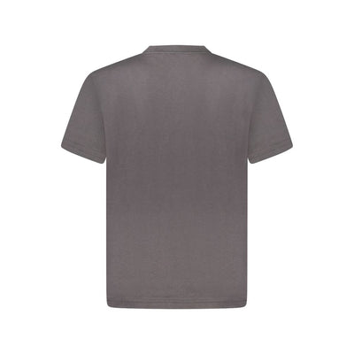 Black Cotton Men T-Shirt