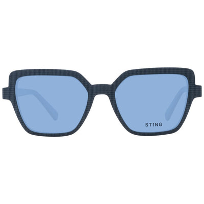 Blue Men Glasses Frame