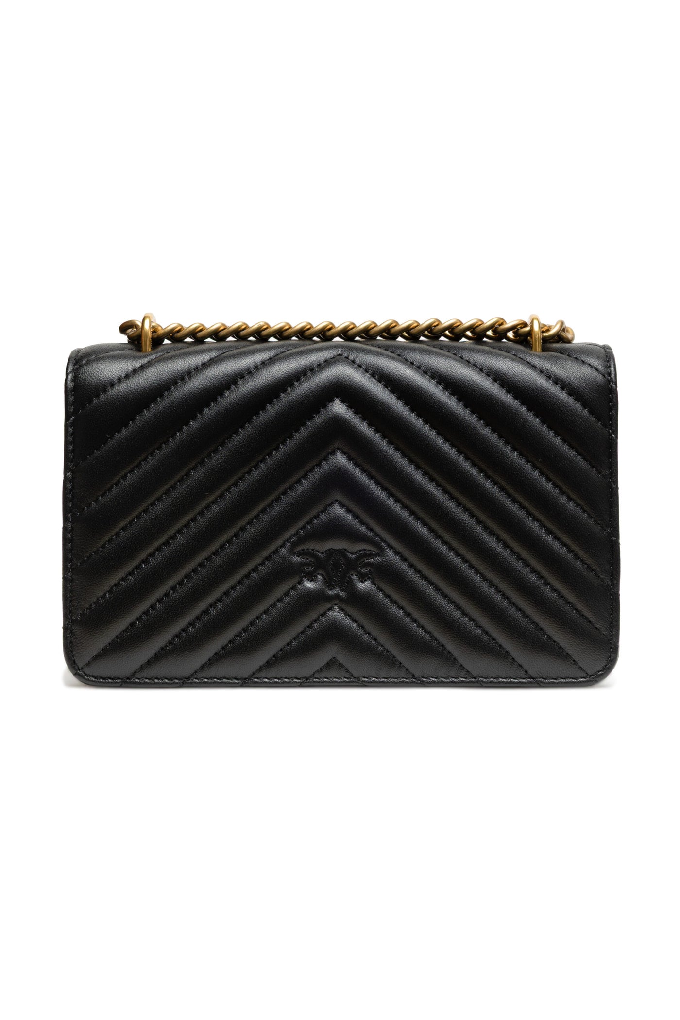 Black Mini Love Bag One Chevron