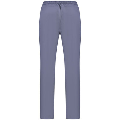Blue Elastane Pant