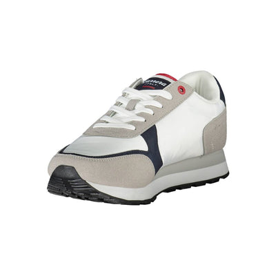 White Polyester Sneaker
